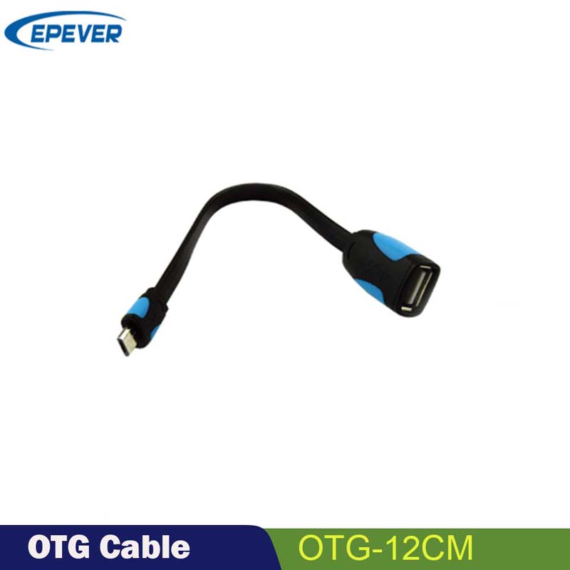 EPEVER สายเคเบิลดิจิตอล OTG 12cm สำหรับ RS485 Port Charge Charge Controller และ SPP-02