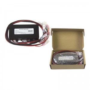 เครื่องควอไลเซอร์แบตเตอรี่สมดุลสำหรับ 4 ชิ้น 2.4 โวลต์ 3.6 โวลต์ 6 โวลต์ 9 โวลต์ 12 โวลต์ธนาคารแบตเตอรี่ที่ใช้เจลน้ำท่วม AGM ตะกั่วก...