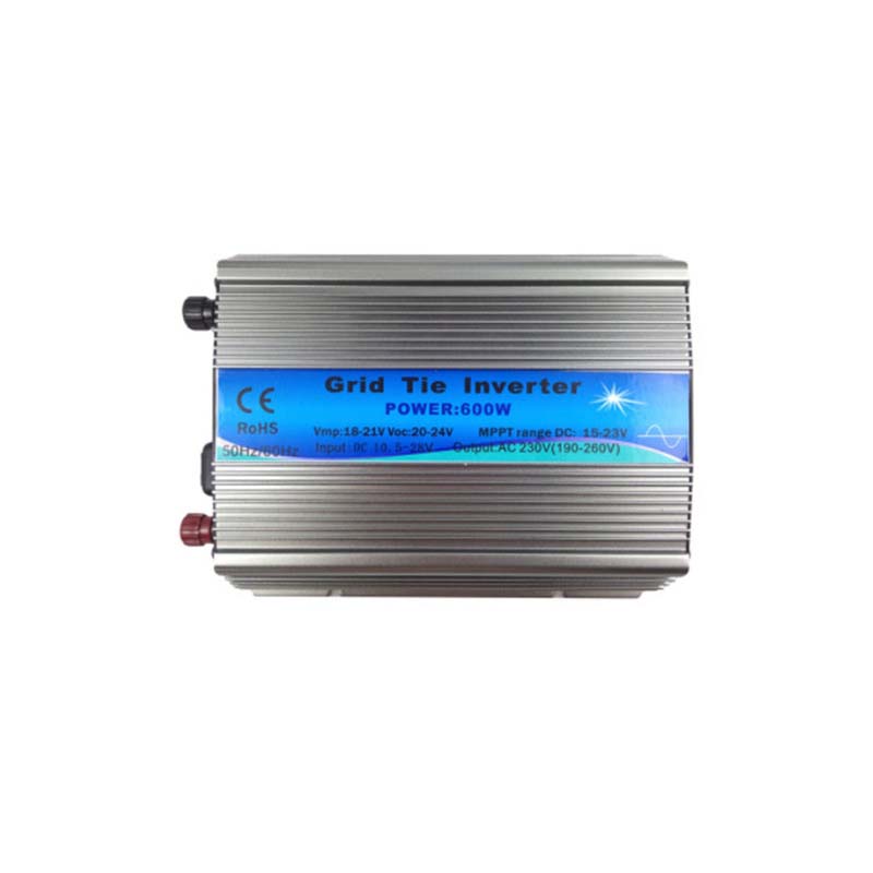 600W บนกริดผูกอินเวอร์เตอร์ MPPT ฟังก์ชั่น 11-32 โวลต์ DC 110 โวลต์ 220 โวลต์ AC เอาท์พุทคลื่นไซน์บริสุทธิ์สำหรับระบบแผงเซลล์แสงอาทิตย์