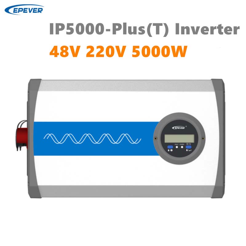 ใหม่ EPever พลังงานแสงอาทิตย์ความถี่สูงคลื่นซินอินเวอร์เตอร์ Ipower-Plus 5000 วัตต์ 48VDC 220VAC Off-Grid Terminal สำหรับระบบพลังงานแสงอาทิตย์