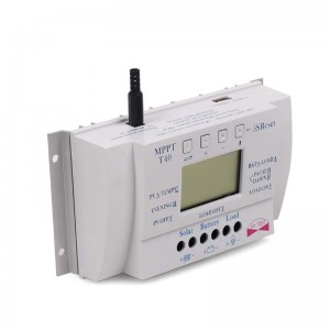 MPPT T40 40A ควบคุมการประจุพลังงานแสงอาทิตย์ 5 โวลต์ชาร์จ USB 12 โวลต์ 24 โวลต์อัตโนมัติแผงเซลล์แสงอาทิตย์แบตเตอรี่จอแอลซีดีเครื่องช...