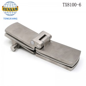 ประเภทพิเศษ 135 องศายาวห้องน้ำคลิปโรงแรมห้องน้ำห้องน้ำบานพับประตูกระจกห้องอาบน้ำฝักบัว