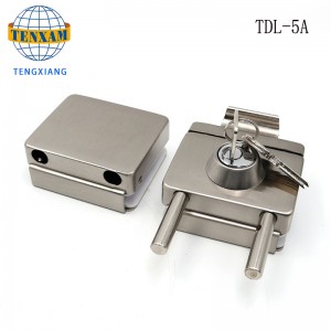 ประเทศจีนผู้ผลิตขายส่งฮาร์ดแวร์ประตูกระจก frameless นิรภัยเลื่อนประตูกระจกล็อค