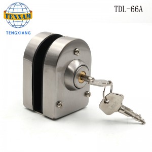 โรงแรมห้องน้ำ Frameless ประตูกระจกคู่ล็อคสแตนเลสประตูกระจกกลอน 8 ~ 12 มิลลิเมตรเลื่อนล็อคประตูกระจก