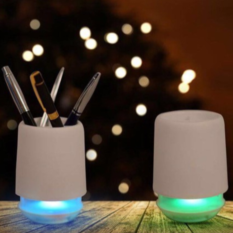 FB-BS304B กล่องปากกามัลติฟังก์ชั่ลำโพงบลูทู ธ พร้อมไฟ LED