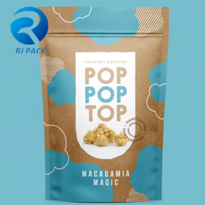 พิมพ์สีที่กำหนดเองอลูมิเนียมฟอยล์เรียงรายวัสดุลามิเนตบรรจุภัณฑ์อาหาร ProPorn กระเป๋า