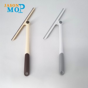 ทำความสะอาดหน้าต่าง Rotatable หัวรูปร่างนวนิยายแฟชั่นวัสดุรู้สึกสะดวกสบายที่ปัดน้ำฝนทำความสะอาดกระจก