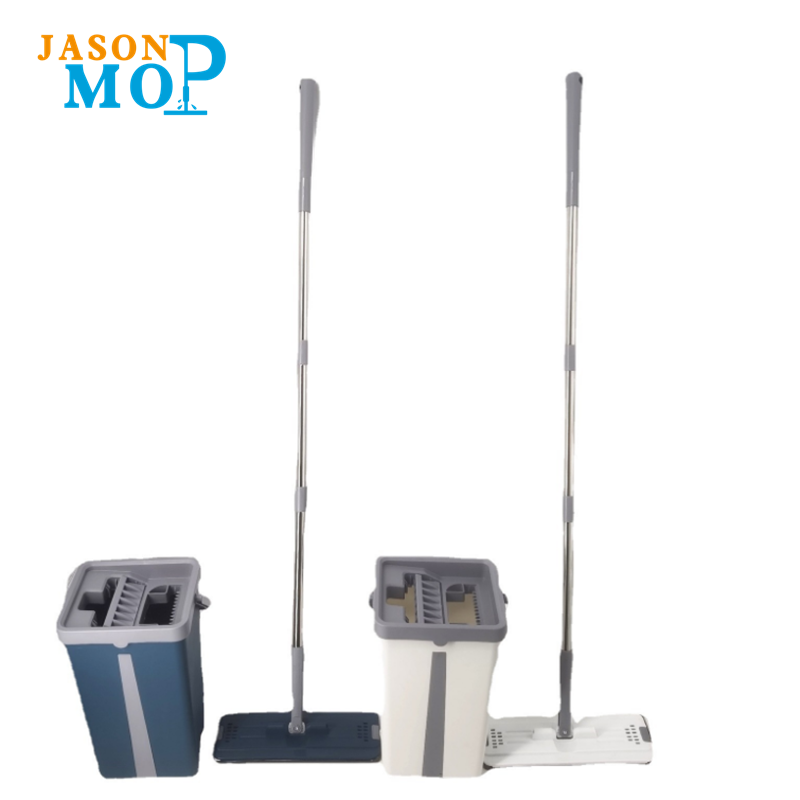 เรียบเร็วทำความสะอาด MOP 360 ไมโครไฟเบอร์ชั้นกล้องส่องทางไกลทำความสะอาดน้ำบีบถังซับที่มีบ้านแห้งและเปียกซับ