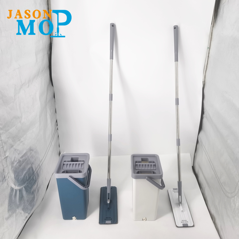 เรียบเร็วทำความสะอาด MOP 360 ไมโครไฟเบอร์ชั้นกล้องส่องทางไกลทำความสะอาดน้ำบีบถังซับที่มีบ้านแห้งและเปียกซับ