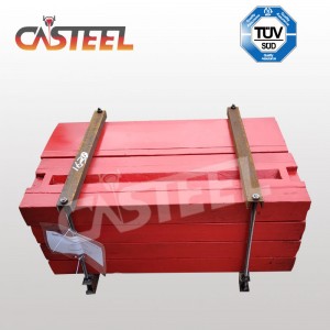 Terex PowerScreen 1412 ชิ้นส่วน Trakpactor, Blow Bar