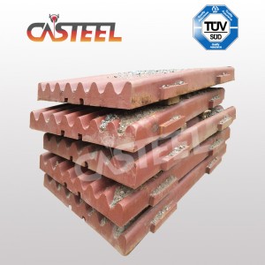 Yifan PE750x 1060 ขากรรไกรบดชิ้นส่วน, แผ่นกราม, แผ่นด้านข้าง, เวดจ์