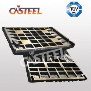 Kleemann MC120 Pro Jaw Crusher Plate, แผ่นด้านข้าง, จานแก้ม