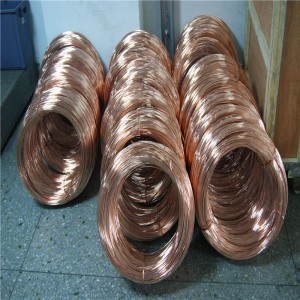 ลวดทองแดงสีแดง