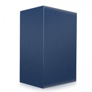 โกศโลหะสีฟ้า