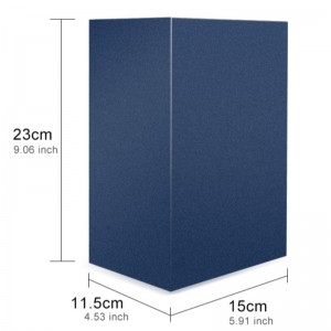 โกศโลหะสีฟ้า