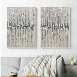 แฮนด์เมดที่ทันสมัยบทคัดย่อภาพจิตรกรรมฝาผนังห้องนั่งเล่นศิลปะภาพวาดสีน้ำมันบนผืนผ้าใบภาพวาด Orther