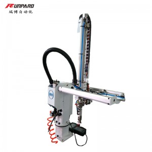 แขนเล็กแขนหุ่นยนต์ 650V ขนาดเล็กแขนเดียวฉีดการฉีด