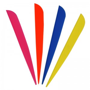 Nika ยิงธนู 170009 5 นิ้วปรับปรุงใบพัด TPU สำหรับยิงธนูทุกชนิดลูกศรยิง