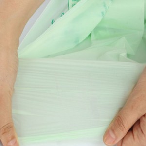 กระเป๋าช้อปปิ้งที่ย่อยสลายได้อย่างเต็มที่ถุง Pbat ที่เป็นมิตรกับสิ่งแวดล้อม