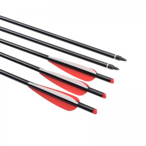 ELONG กลางแจ้ง 114470 18 นิ้วอลูมิเนียมกลอนธนูยิงธนูสลักเกลียวน็อตกลางแจ้งยิง