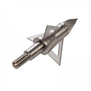Nika ยิงธนู 15B029 3 ใบมีดคงที่ 100 เม็ดล่าสัตว์ Broadheads ยิงธนูหน้าไม้กลอนล่าสัตว์