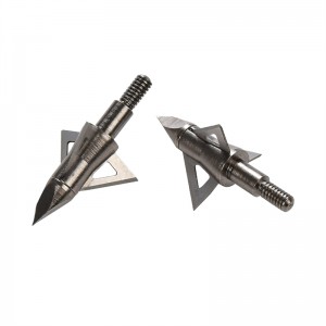 Nika ยิงธนู 15B029 3 ใบมีดคงที่ 100 เม็ดล่าสัตว์ Broadheads ยิงธนูหน้าไม้กลอนล่าสัตว์