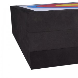 410006 เป้าหมายการยิงธนูเป้าหมาย EVA โฟมเป้าหมายลูกศรเป้าหมายสแควร์ย้ายเป้าหมายการยิงธนูเยาวชนลูกศรเป้าหมายการปฏิบัติเป้าหมา...