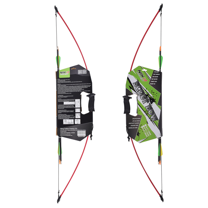 210038 Nika Archery 44inch 15lbs Youth Bow for Archer Outdoor&indoor เป้าหมายการยิง