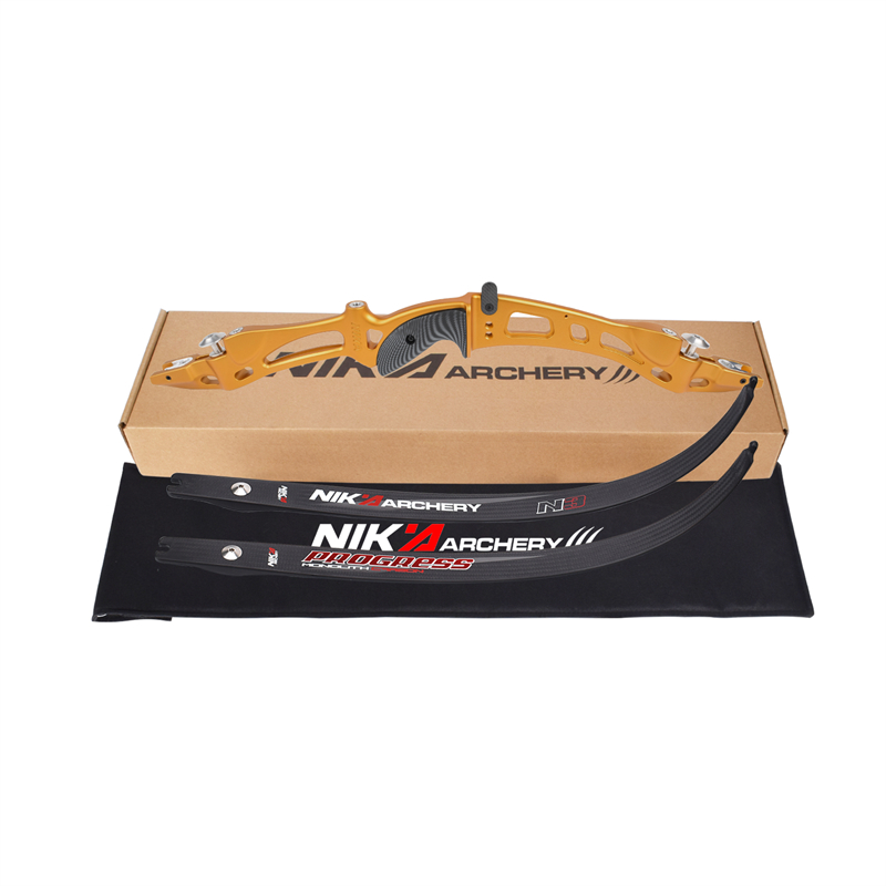 Nika Archery ET-8 68 นิ้วโค้งคำนับสำหรับการยิงเป้าหมายอาร์เชอร์