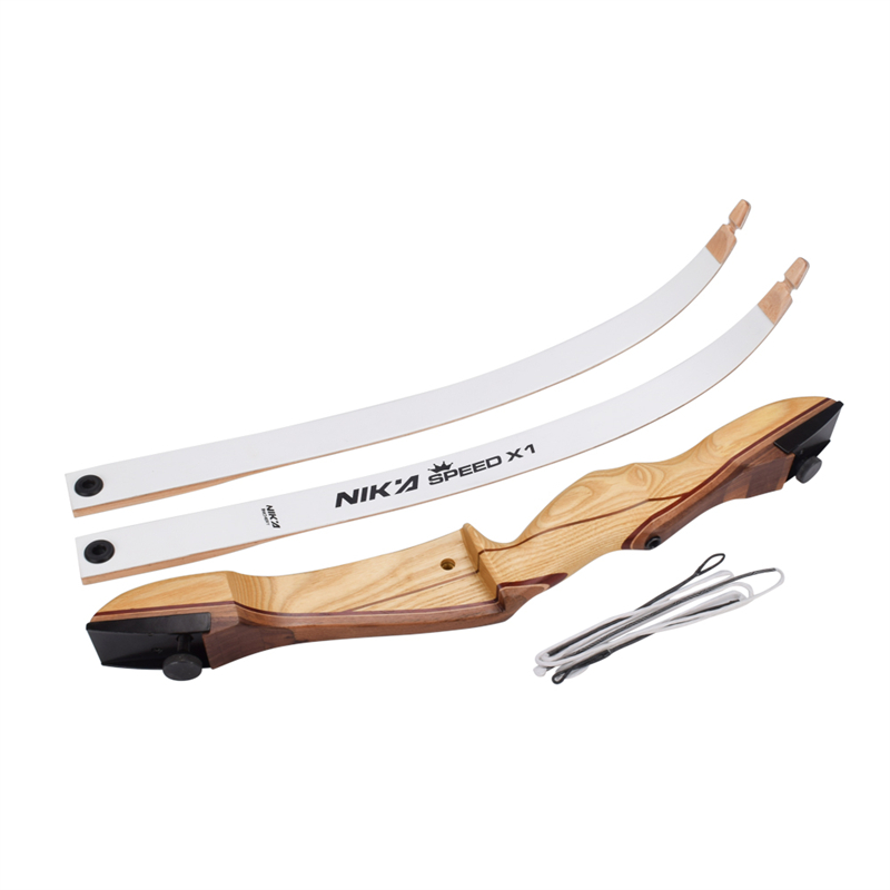 Nika Archery 21W068 ธนูไม้สำหรับยิงธนูเป้าหมายเริ่มต้น&Proctice