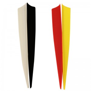 Nika Archery 170017 5 นิ้วโล่ TPU Vane สำหรับยิงธนูทุกชนิดลูกศรยิง