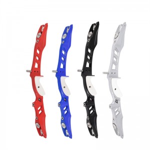 Nika Archery 210036 23inch rh ilf Bogenschießen Panahan Memanah Recurve Bow Riser สำหรับการยิงธนูยิงธนูกลางแจ้ง
