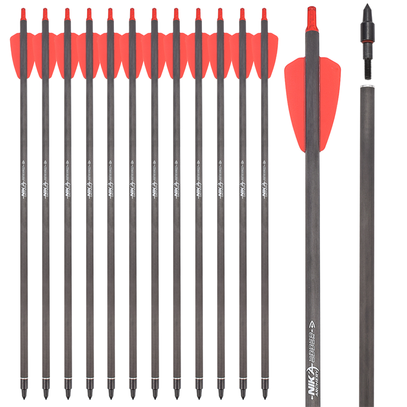 Nika ยิงธนู 113182-02 15 นิ้ว ID6.2mm Cobra Rx คาร์บอนคาร์บอนสายฟ้า cobra ระบบ c rossbow ล่าสัตว์