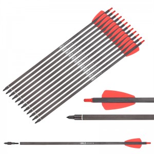 Nika ยิงธนู 113182-02 15 นิ้ว ID6.2mm Cobra Rx คาร์บอนคาร์บอนสายฟ้า cobra ระบบ c rossbow ล่าสัตว์