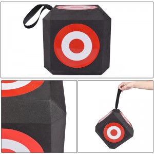 ELONG กลางแจ้ง 410033 23 * 23 ซม. EVA ยิงธนูเป้าหมายที่ใช้กันอย่างแพร่หลายในการยิงธนูเป้าหมายการยิงและการปฏิบัติ