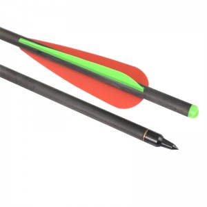 ELONG กลางแจ้ง 110038-SLD 22 นิ้ว ID7.62mm คาร์บอนกลอนยิงธนูการยิงเป้าเป้าหมาย