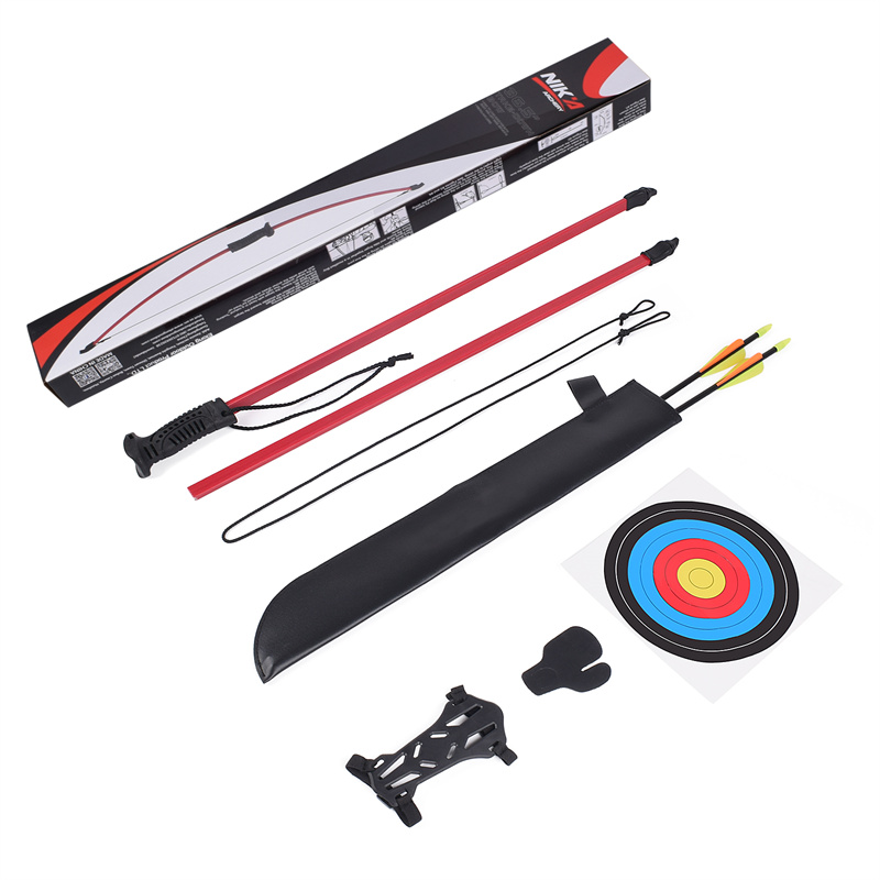 Nika Archery 210038 44inch 15lbs แยกเยาวชนสำหรับเด็กยิงธนูยิงกลางแจ้งและฝึกซ้อม
