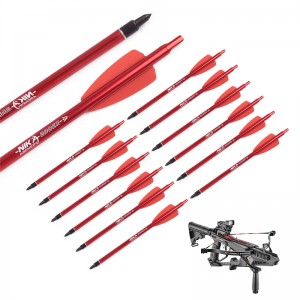 Nika ยิงธนู 113173-02 7.5 นิ้วอลูมิเนียมหน้าไม้หน้าไม้สายฟ้าสำหรับ COBRA ADDER/R9/RX ไม้หน้าไม้ล่าสัตว์