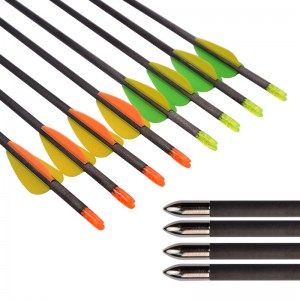 ELONG กลางแจ้ง 112164 ID4.2mm ลูกศรคาร์บอน 30 นิ้ว SP600 ยิงธนู recurve โบว์เป้าหมายยิง