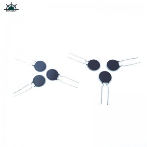 จีน ODM OEM ยาวตะกั่วสีดำ 30 โอห์ม 30D15 เส้นผ่าศูนย์กลาง 15 มิลลิเมตรพลังงานต้านทาน NTC เทอร์มิสเตอร์