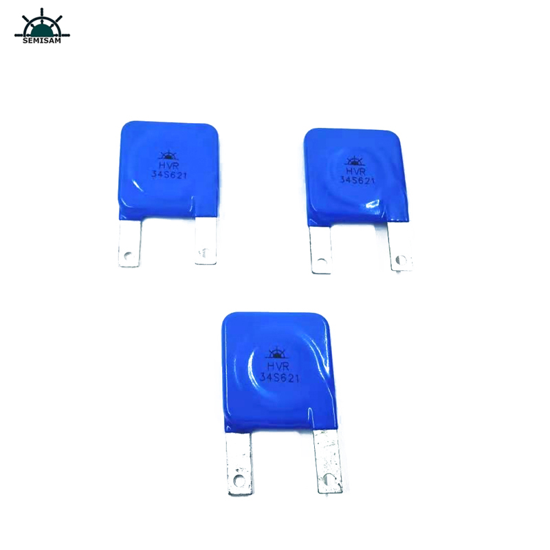 ผู้ผลิตจัดหาการรั่วไหลต่ำปัจจุบันสแควร์ MOP Varistor 34S621 Lightning ป้องกันไฟฟ้า Varistor