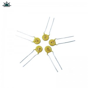 ผู้ผลิตผู้ผลิตผู้จัดจำหน่ายสีเหลืองซิลิกอน 10d271 เส้นผ่าศูนย์กลาง 10 มิลลิเมตรโลหะออกไซด์ MOP Varistor สำหรับการสลับแหล่งจ่ายไฟ