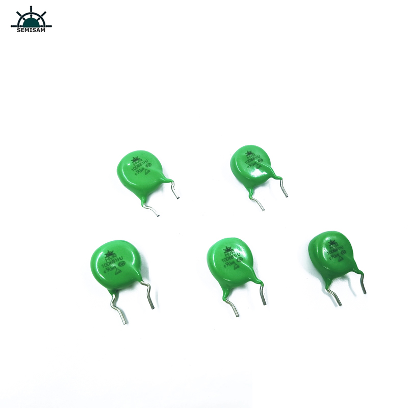 ราคาที่ดีและคุณภาพ, สีเขียวซิลิคอน mov 10 มิลลิเมตร 10d681 680 โวลต์สูง surge zov varistor mov สำหรับการป้องกันการโอเวอร์โหลด