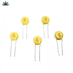 ราคาที่แข่งขันป้องกันฟ้าร้องแรงดันไฟฟ้าสูงขึ้นสูงเกินไป HVR14D511J MOV สังกะสีออกไซด์ Varistor สำหรับไฟ LED