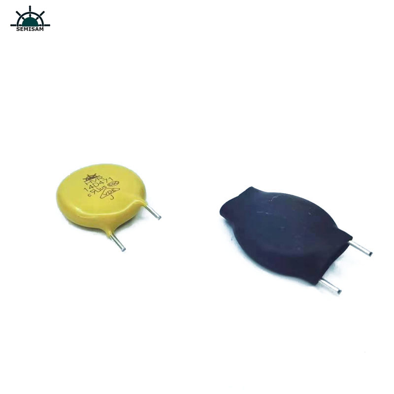 ประเทศจีน ODM Yellow Mov 14mm 14d471 470 โวลต์ Varistor ป้องกันไฟกระชาก ZOV จุดดอริสตอร์ตั้ง
