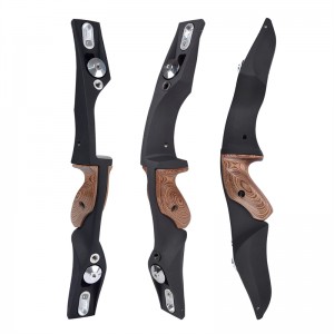 Nika ยิงธนู 220019 17 นิ้ว ILF RH Risers จับสำหรับ R Ecurve Bow อุปกรณ์ล่าสัตว์กีฬากลางแจ้ง