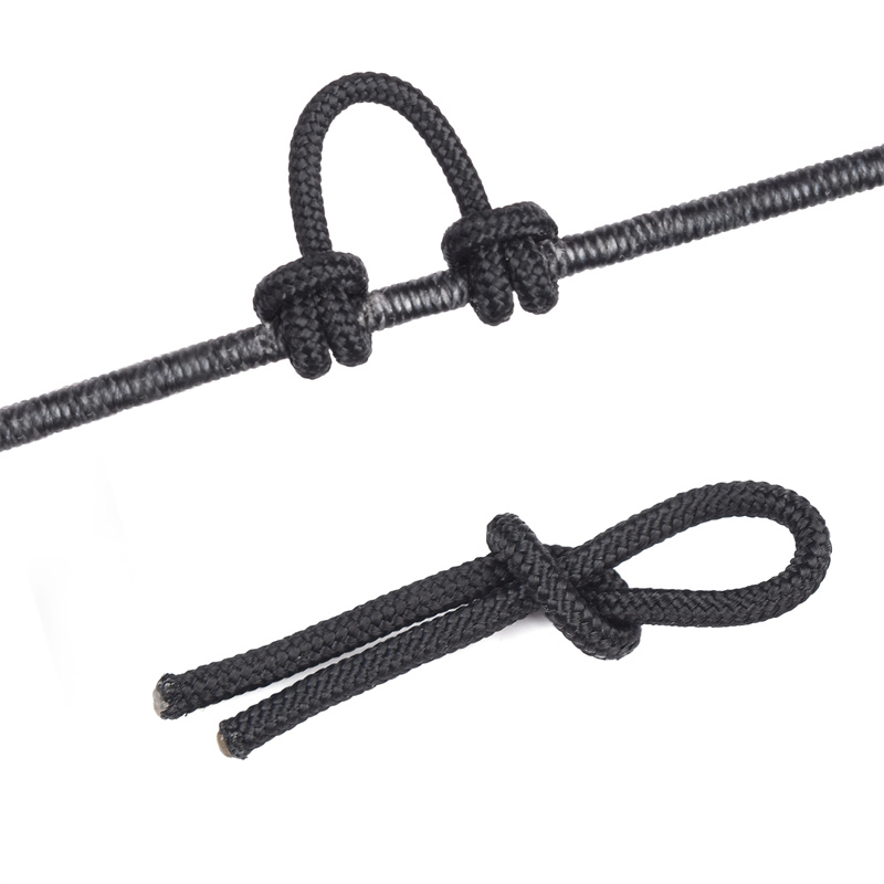 ELONG กลางแจ้ง 280083 ยิงธนู D ลูปเชือก 5 นิ้วยิงธนู Bowsstring การให้บริการด้าย D ห่วงเชือกที่วางจำหน่ายวัสดุ Nocking D ห่วงเชือกเชือก