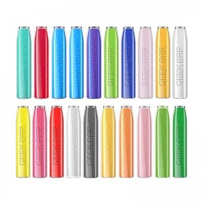 Geek Bar บุหรี่ทิ้งบุหรี่อิเล็กทรอนิกส์