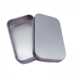 กล่องดีบุกสี่เหลี่ยม (95 * 60 * 22 มม.)