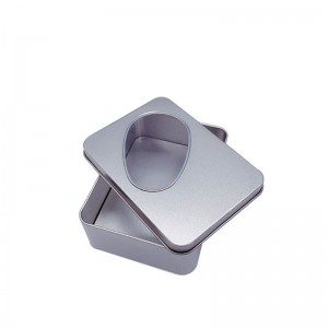 เมาส์สี่เหลี่ยมกล่องดีบุก frosted 125 * 90 * 40 มม